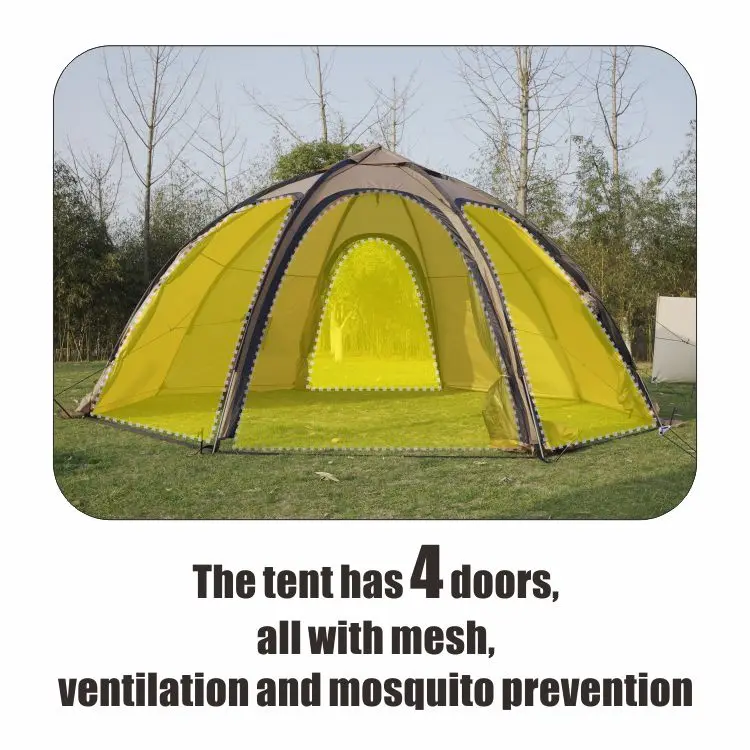 HOMFUL Exquisite Waterproof Emotional camping Tent Outdoor Glamping Tent Hot Tent