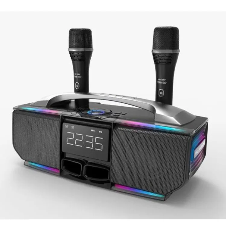 LINGE 30W LG-S4 Portable B T Speaker with wireless mic and charging blue tooth wifi party speakers with microphone