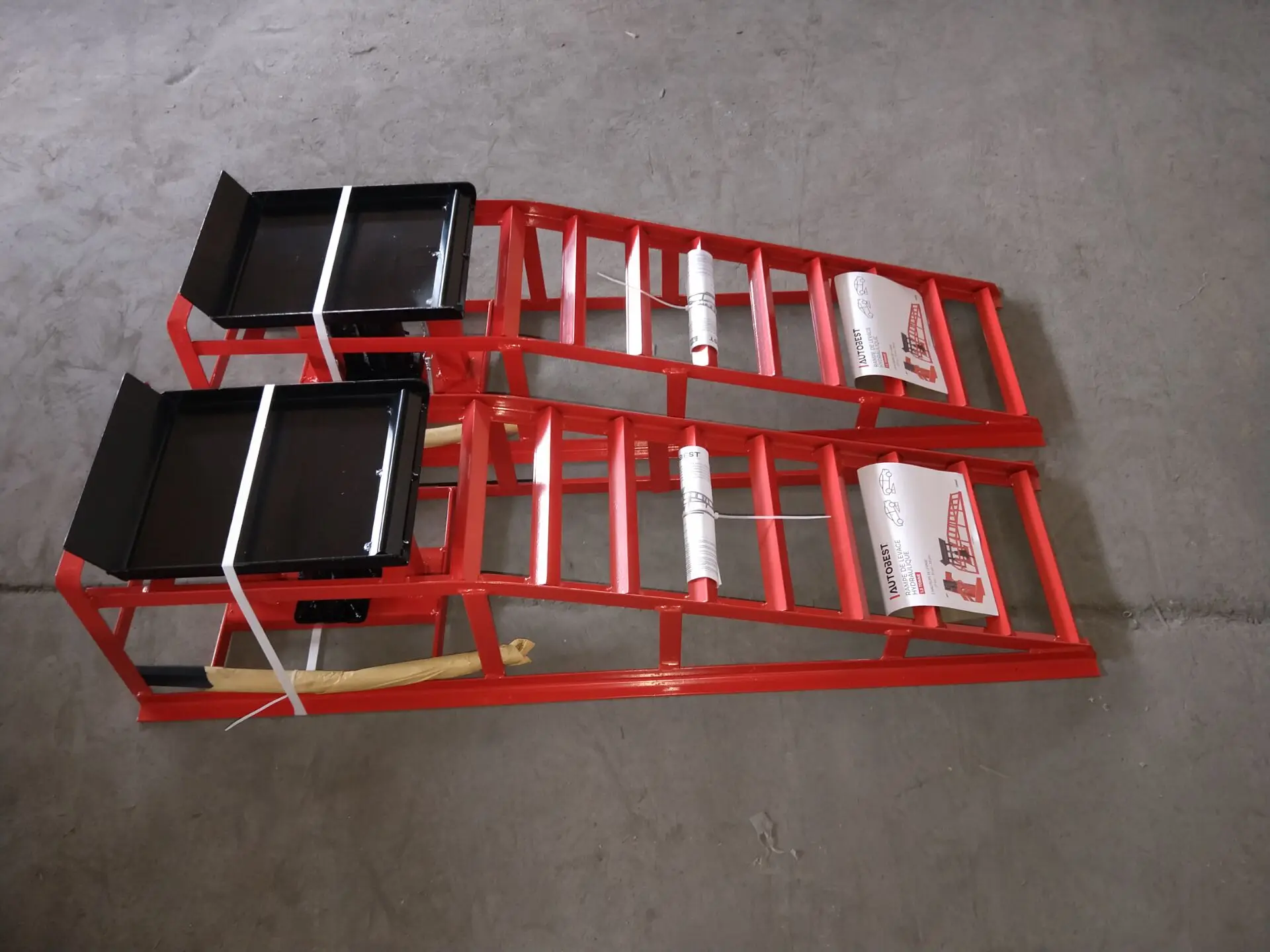 Car Ramp Car Lift Service Ramps Truck Trailer Garage Height Hydraulic Vehicle Ramps Double Cylinder Hydraulic Lift Tools