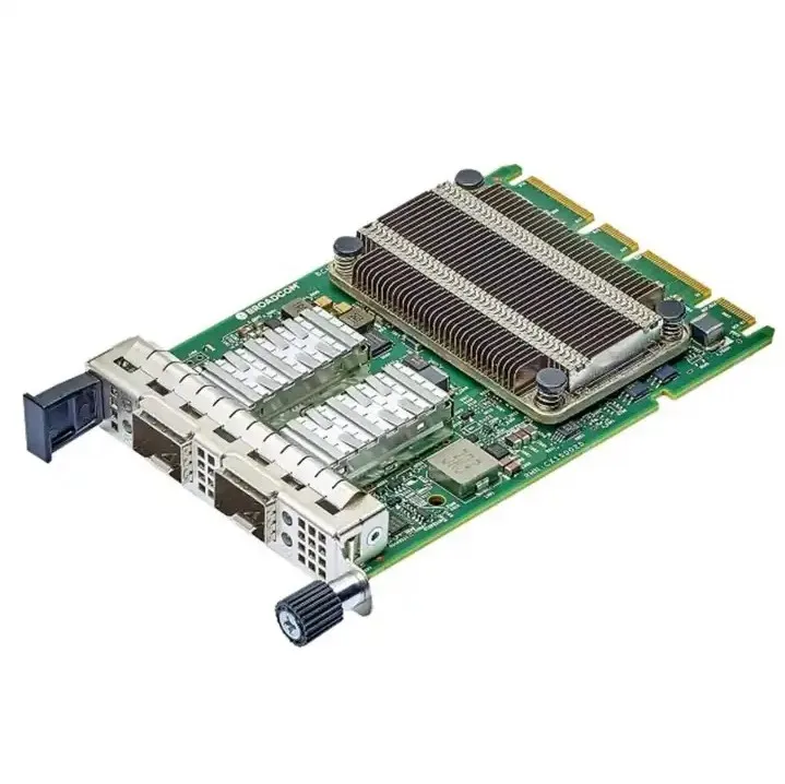 New Original BCM957414N4140C Dual-Port 25/10 Gb/s Ethernet PCI Express 3.0 x8 OCP 3.0 Small-Form-Factor Network Adapter