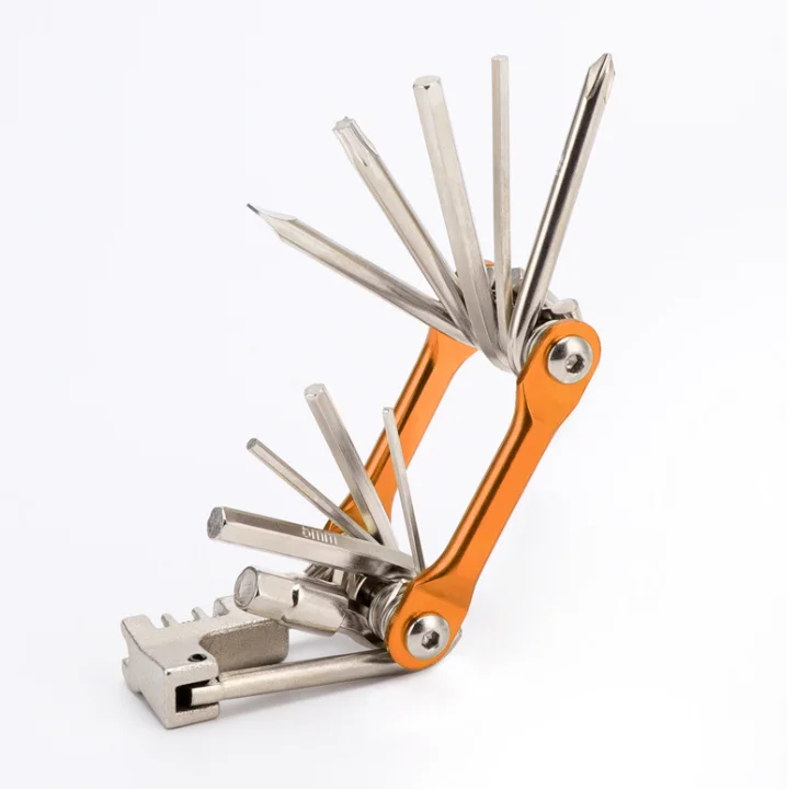 24051 T25 Multi Function Folding Road MTB Cycling Chain Cutter Bicycle Tool Set Bike Tool Kit