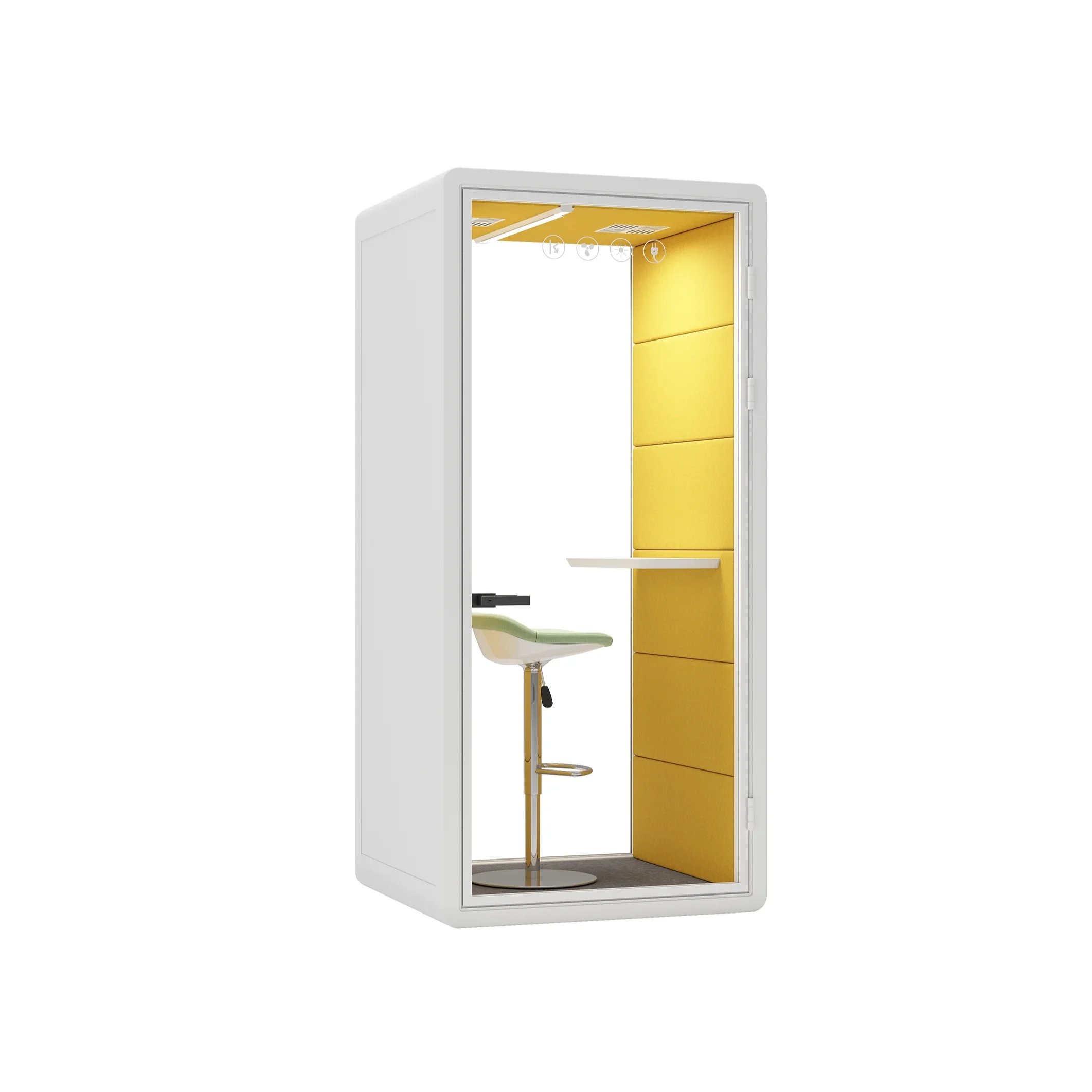 Modular Multi-size Selection Modern Portable Soundproof Acoustic Office Telephone Booth