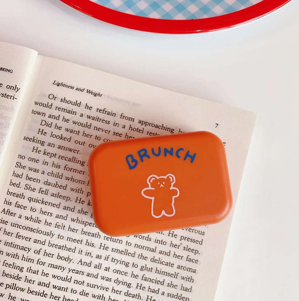 The Best and Cheapest and cute bear cosmetic box ins cartoon contact lens companion box