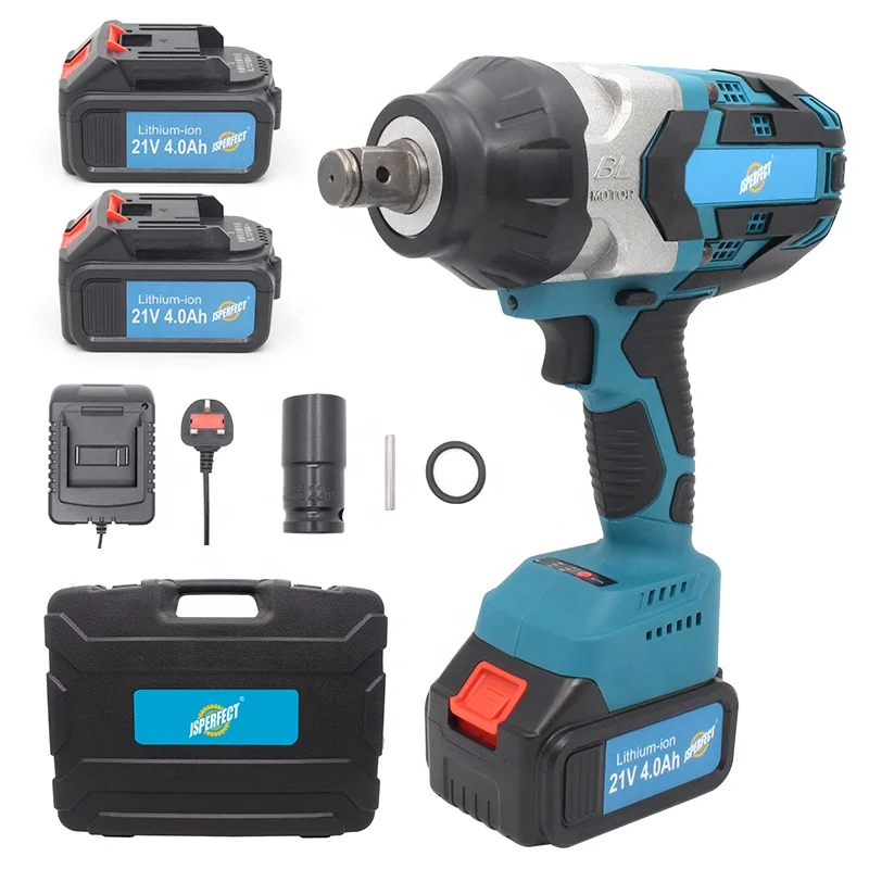 JSPERFECT high performance bosh 21v brushless battery rechargeable cordless wrench
