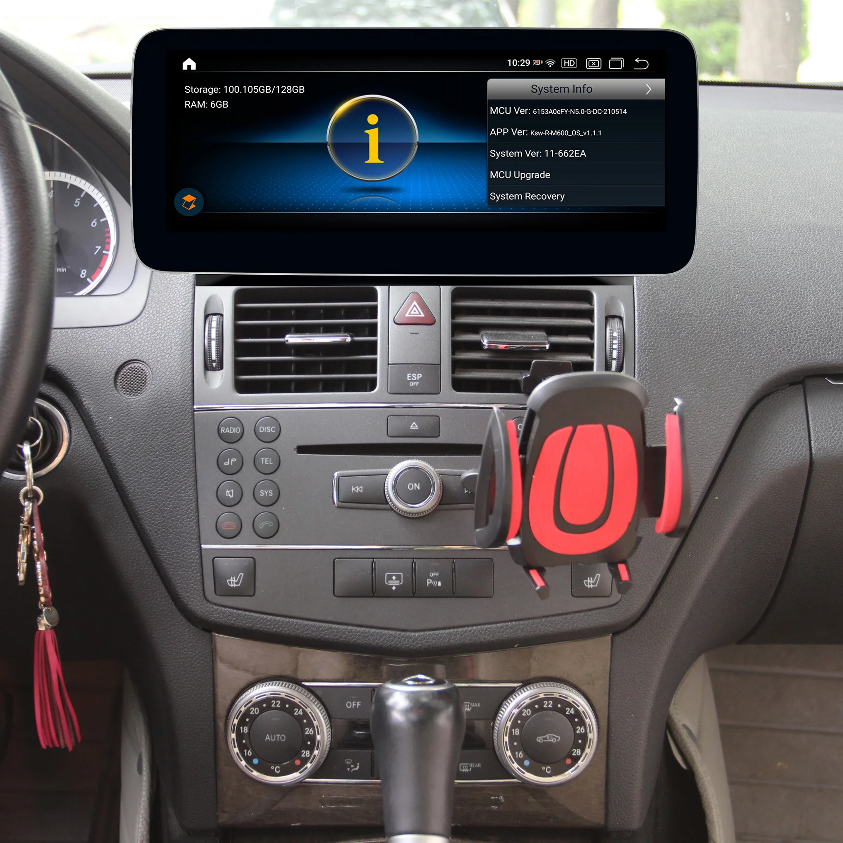 Acardash Qualcomm Snapdragon 662 Android 11 8+256g Car Android Screen Navi For C Class W204 Ntg4.0 12.3 Inch Android Screen