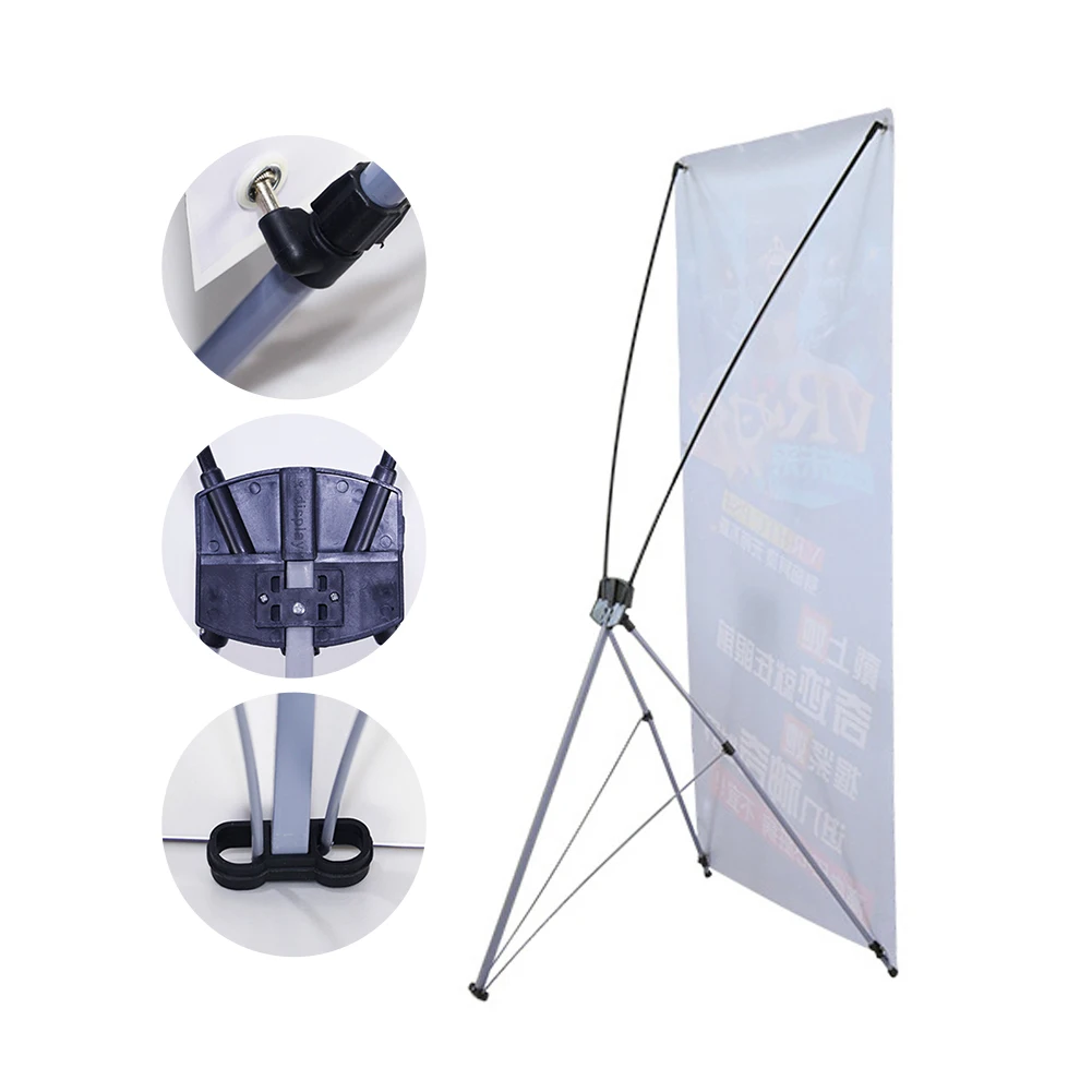 Лидер продаж стенд для баннеров оборудование складная стойка дешевый новый дизайн уличная