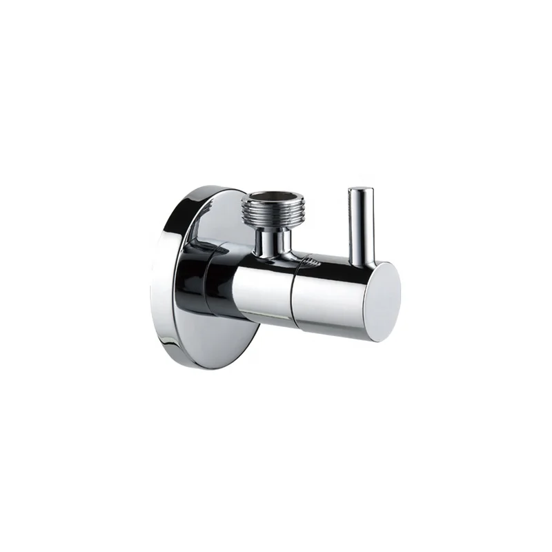 
Brass angle valve with chrome plated 