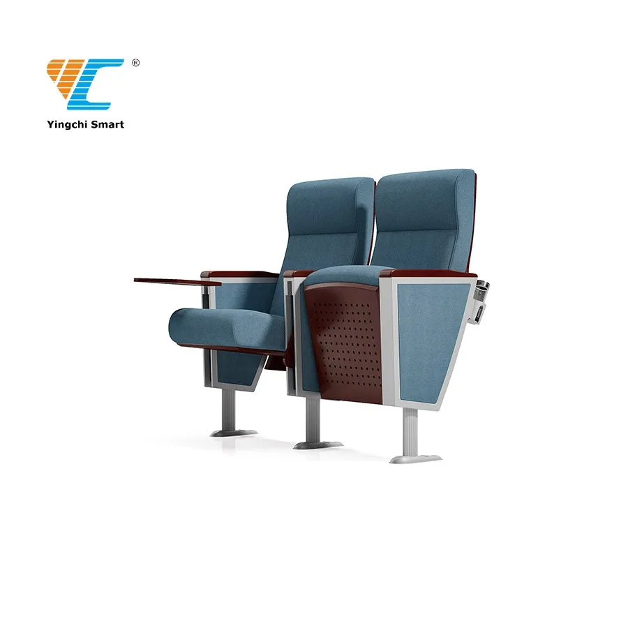 School Student Audience Auditorium Seating Best Comfortable Size Fixed Church Public Cinema Theater Seats Chair with Tablet