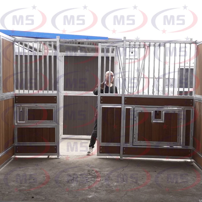 Equestrian European Style Horse Stall Fronts Fancy Horse Stables for Sale