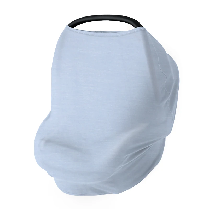 New Arrival Nursing Scarf Breastfeeding Cover Solid Color Breathable  Bamboo Fabric Baby Car Seat Cover