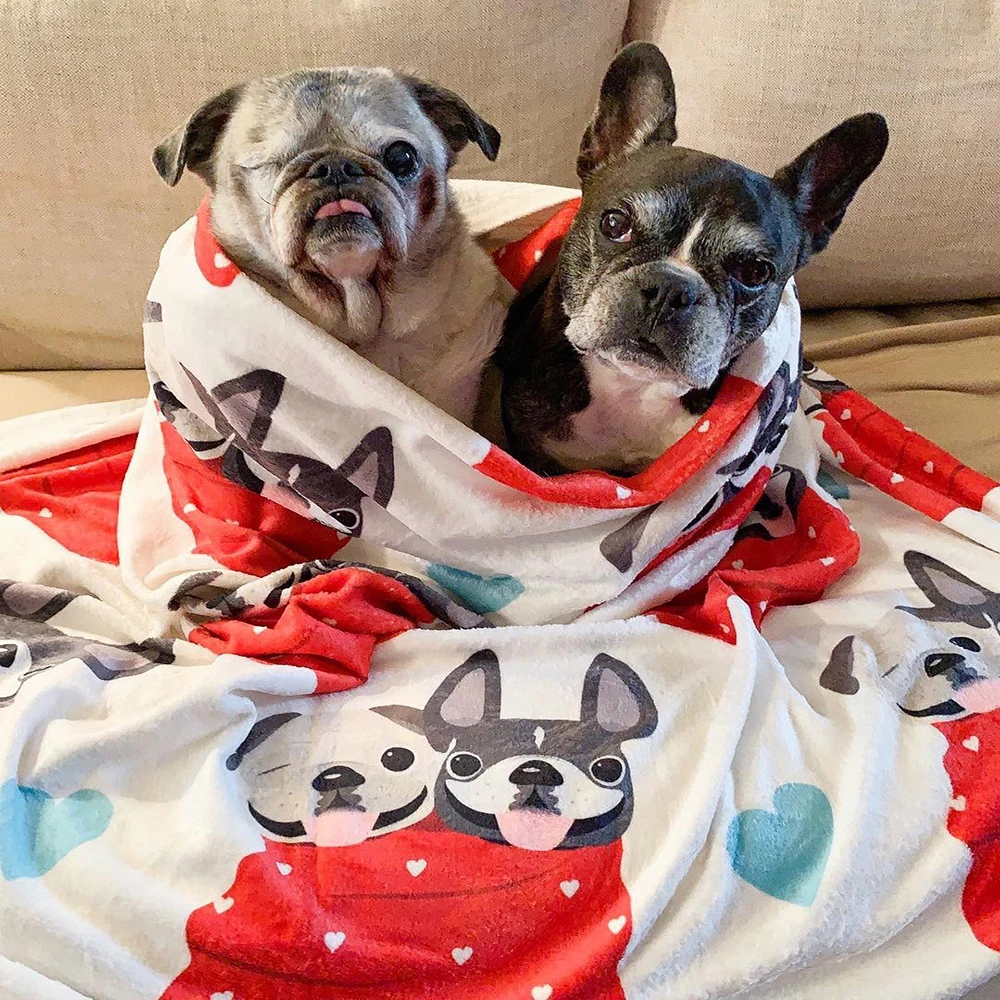 Fast Delivery Sublimation Custom Logo Cheerleading Fleece Blanket