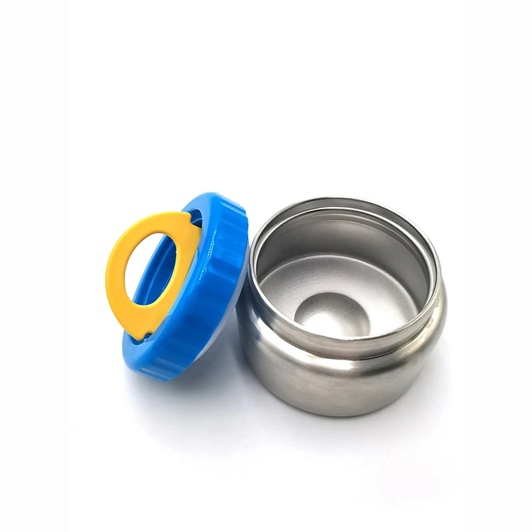 Lunch Box Vacuum Jar Container Food Pot Baby Food Container Insulated Double Wall Stainless Steel Metal Multifunction Modern