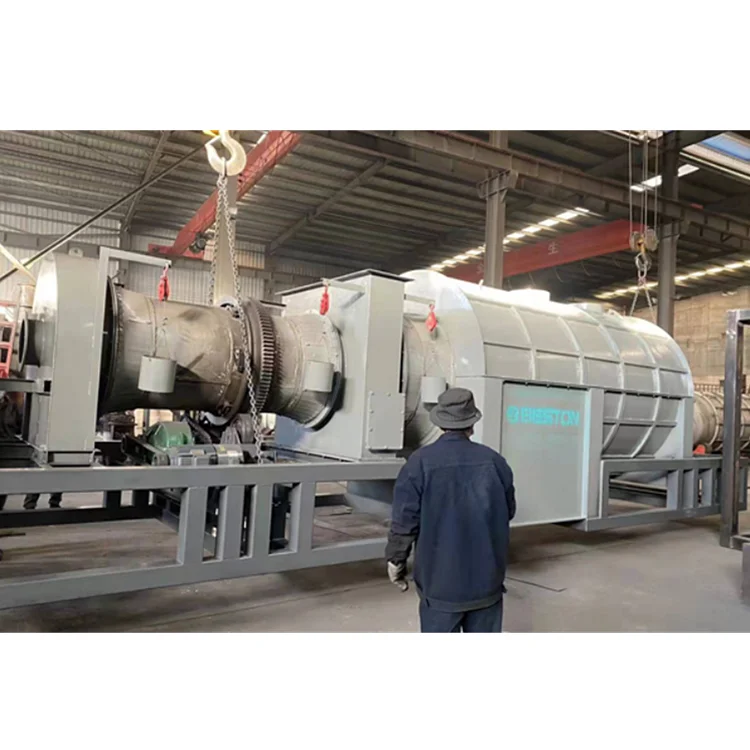 Beston Group Biomass Carbonization Furnace Biochar Making Machine Rice Husk Carbonization Stove to Charcoal