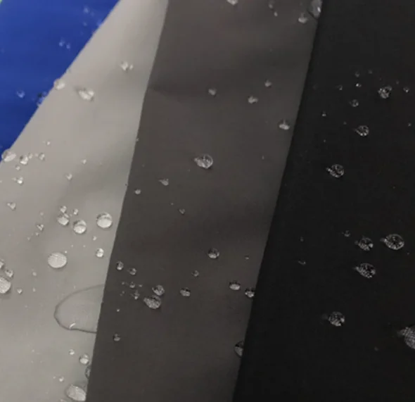 
wholesale 70D*160D water repellent polyamide windbreaker waterproof coated 228T nylon taslan fabric for bag,backpack, jacket, 