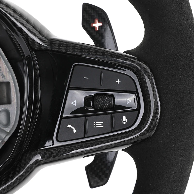 Рулевое колесо с карбоновой отделкой для BMW G20 G30 G80 G82 G42 M4 F82 M5 F90 M3 F80 X5 F95 X6 F96 X3M F97 M8 F92 M340i