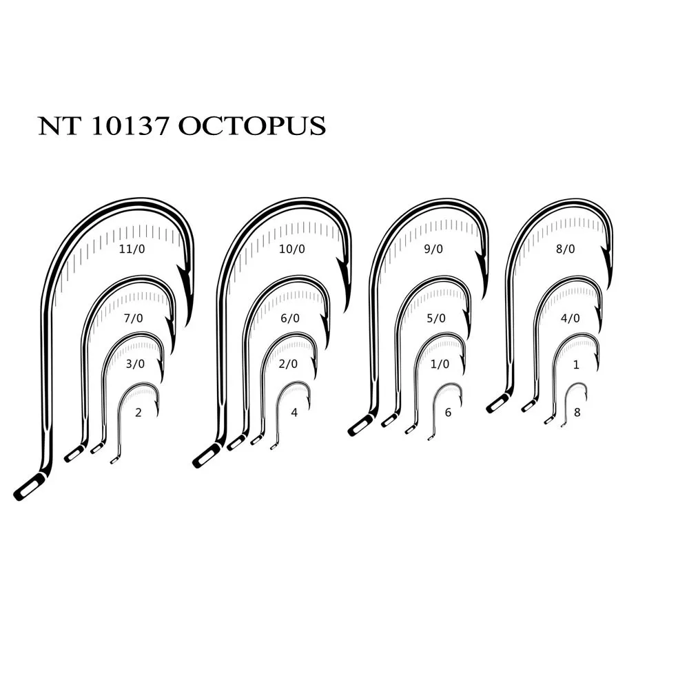 NT10137 OCTOPUS Top Quality  Saltwater Fishing Hook