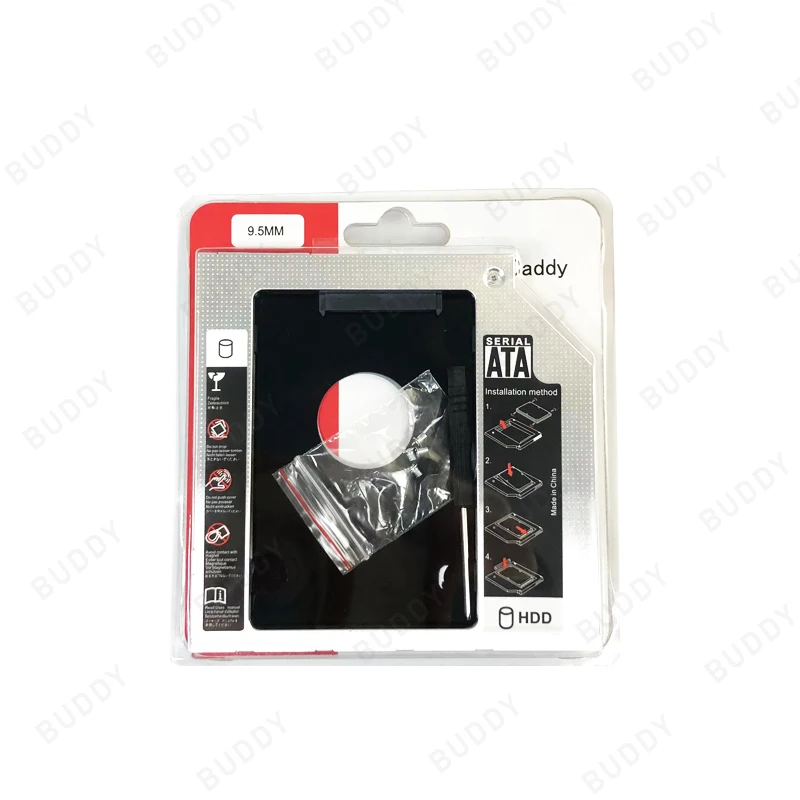Caddy HDD 9 5 мм жесткий диск 2-й корпус SATA к 2 дюйма