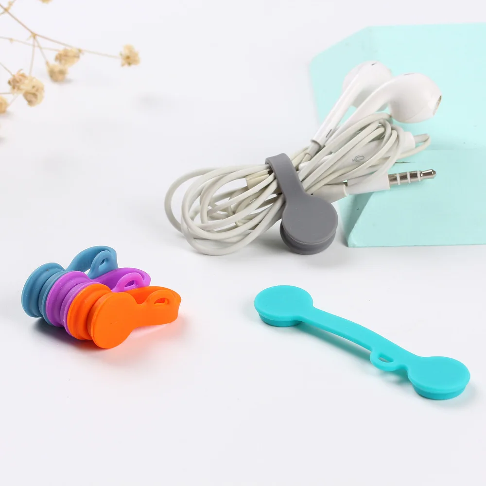 Magnet headset winder mobile phone headset winder data cable winding