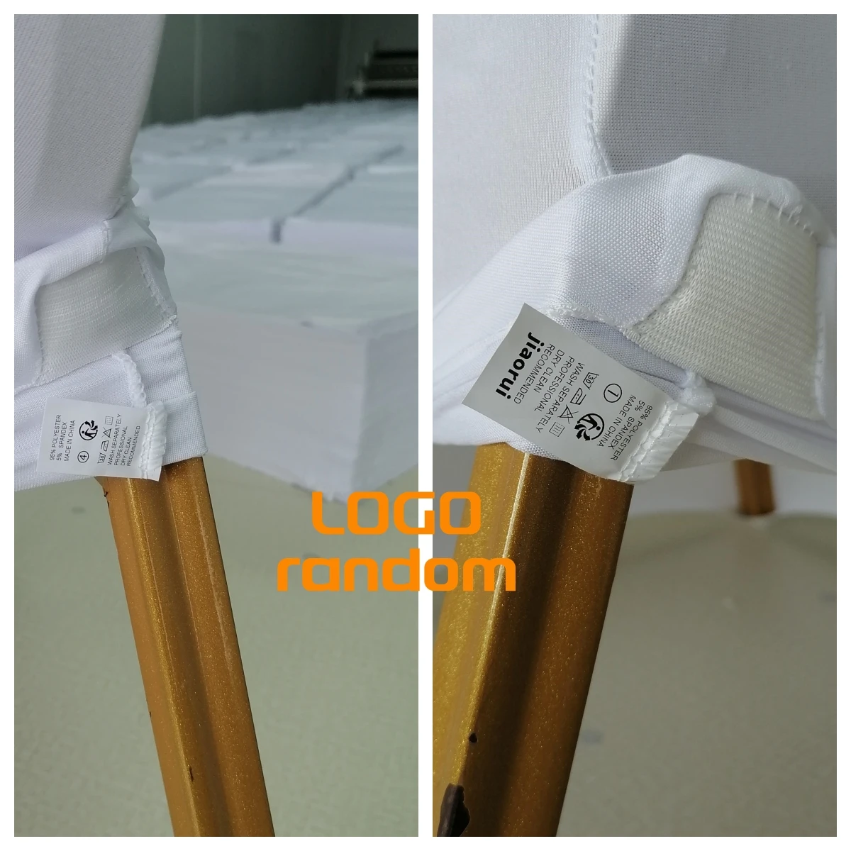 100pcs/Box  Wedding Chair Covers Spandex Stretch Slipcover for Restaurant Banquet Hotel Dining Party Universal Seat Cover