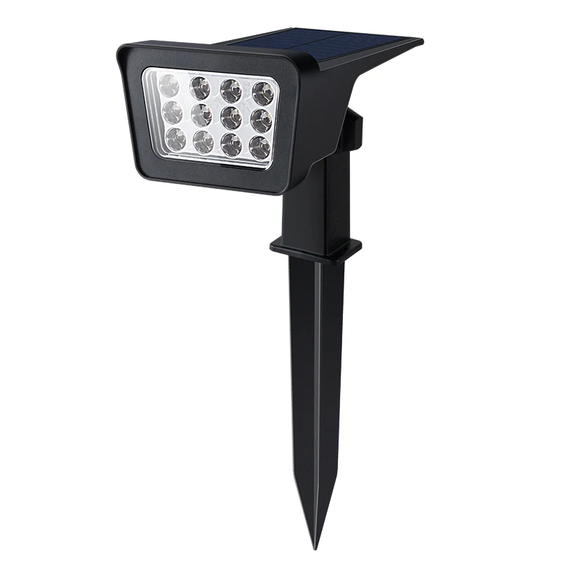 
High Quality Products 2021 New Design Solar Powered Outdoor Waterproof Ip65 Led Spotlight Solar Garden Light 