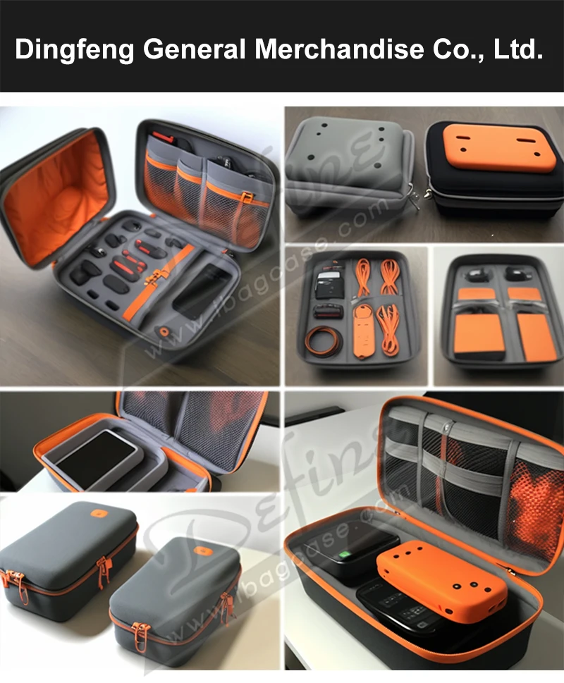 Factory Large Storage Mesh Pocket GPS Carrying Case Anti-Scratch Lining Eva GPS Case