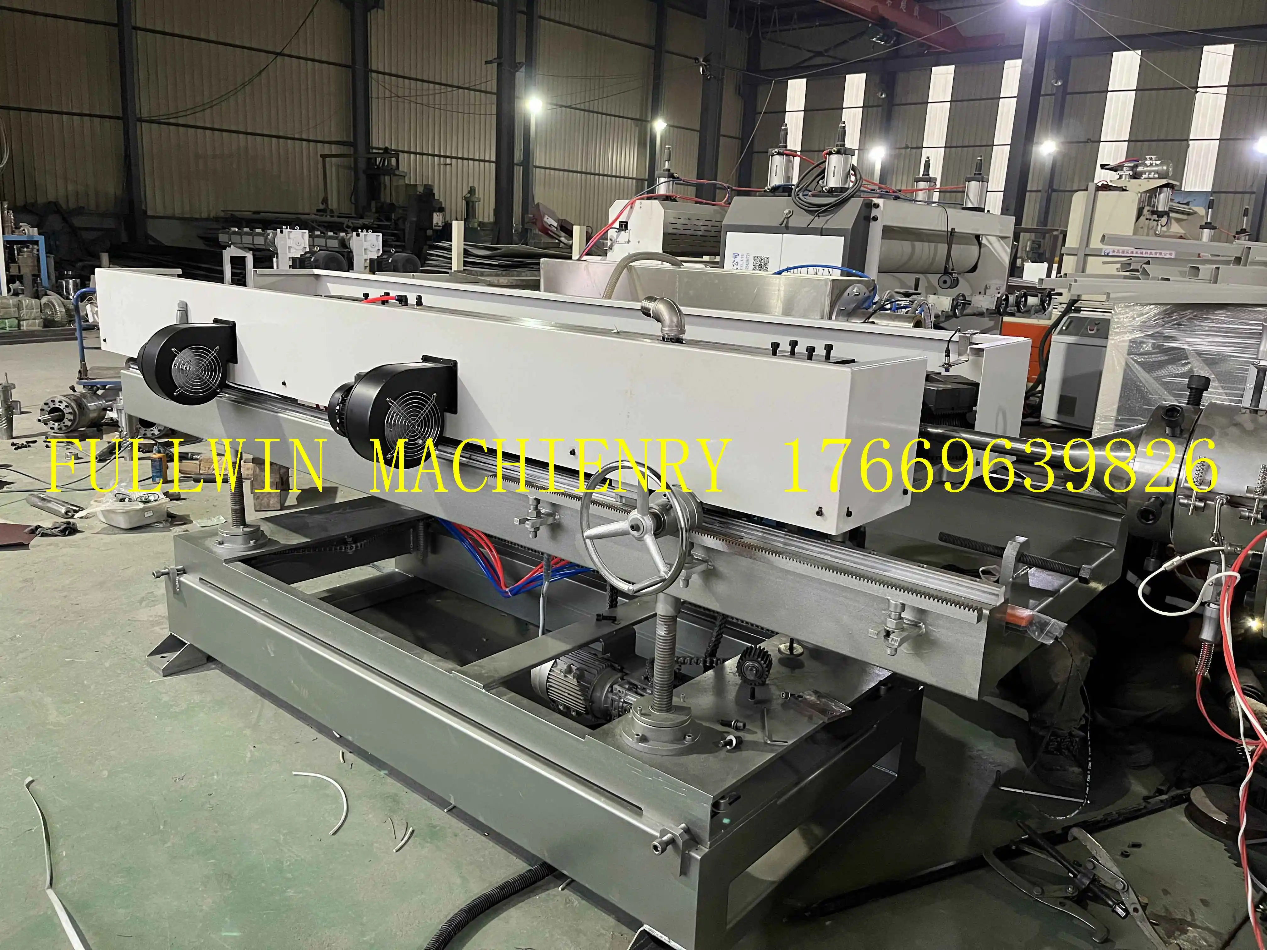 Factory direct supply high quality water drainage system pvc double corrugated pipe production line plastic extruder machinery