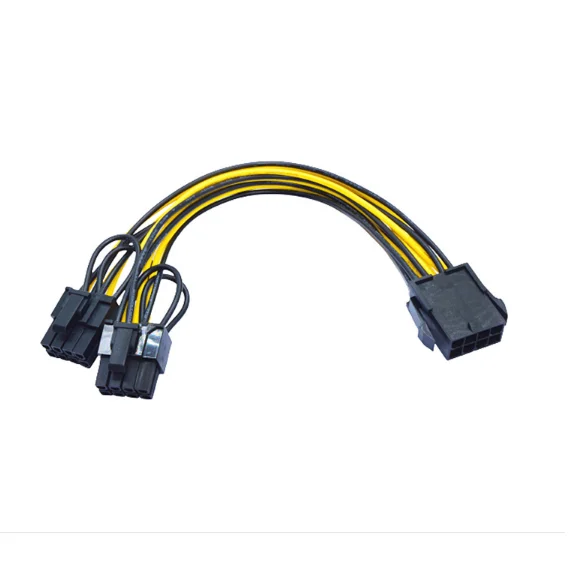 Кабель преобразователя питания Pci Express 8-контактный разъем на двойной 8 (6 + 2) Pcie Pci-e Vga разветвитель кабель для видеокарты графического