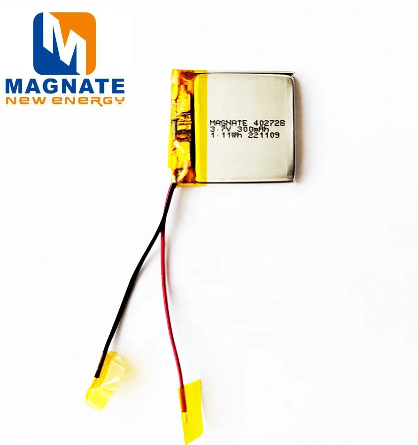 Литий-полимерный аккумулятор 402728 402729 402626 с проводами 3 7 в 300 мАч для мобильного телефона Bluetooth