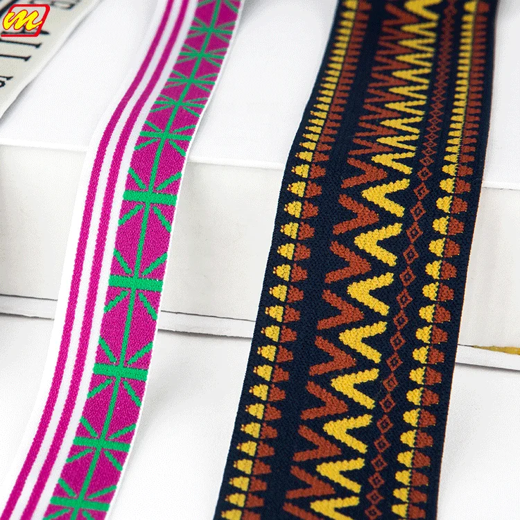 High Elasticity Soft Custom Jacquard Logo Underwear Elastic Waistband