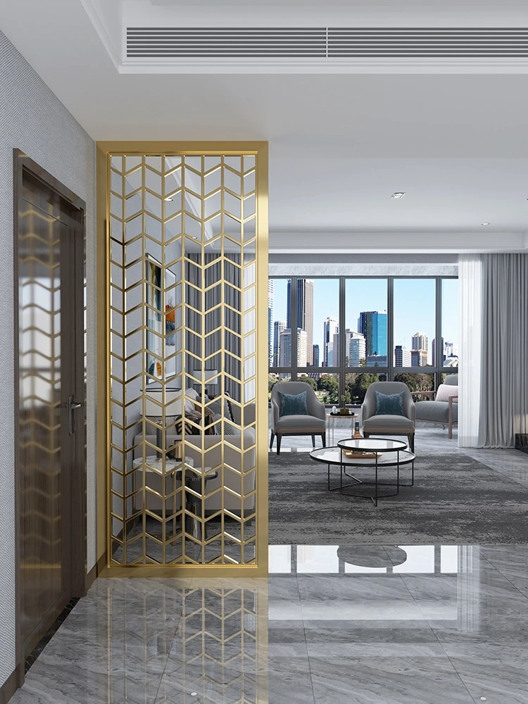 Decorative Modern Screen  Homeuse Room Divider  stainless steel metal screen  3d wall decor panel