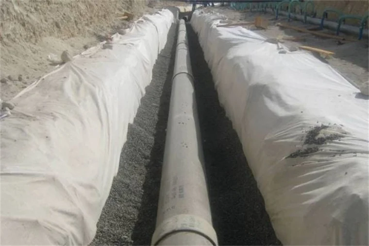 customizable 400g 500g Polyester Filament Fiber Nonwoven Geotextile with high quality