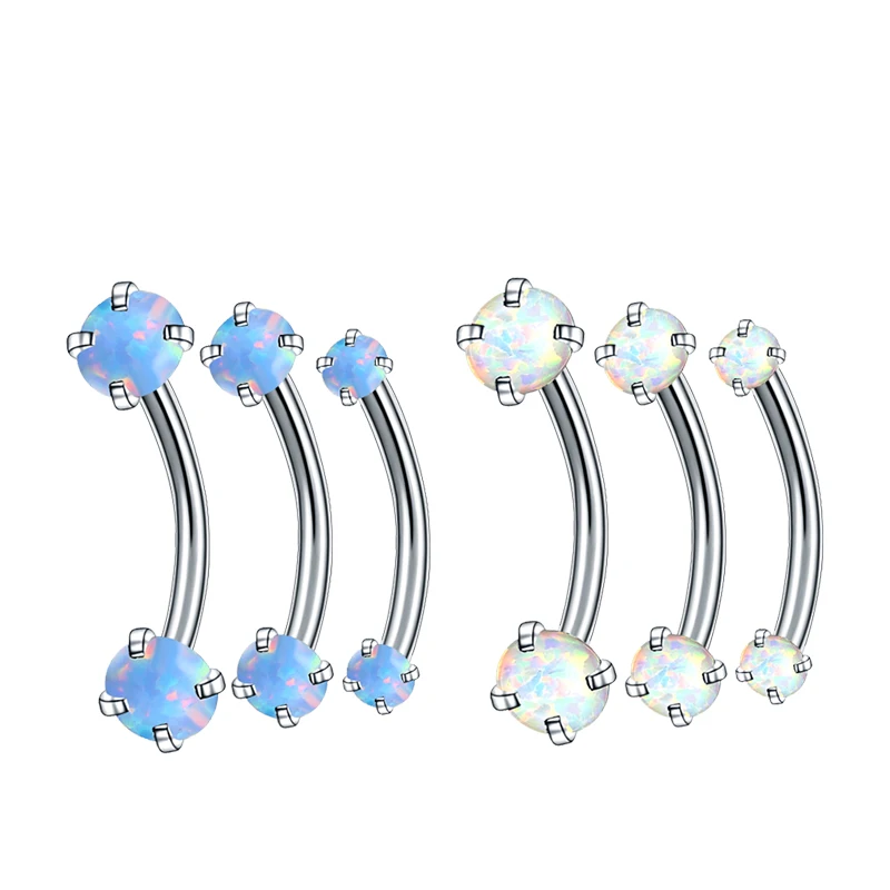 Manufacturer Wholesale Shinny Titanium Astm F136 Lasting Color Retention Cartilage Piercing Earring