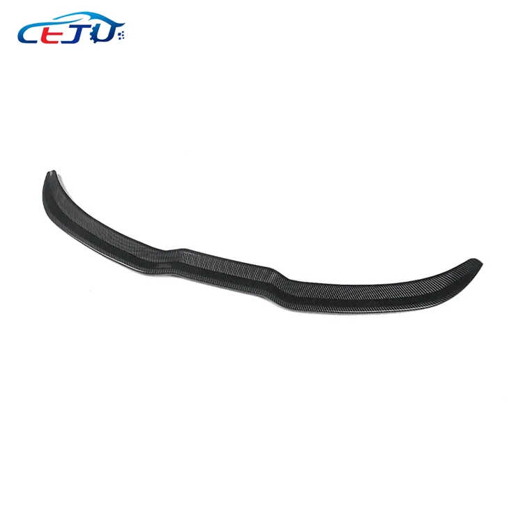 Rear Trunk Spoiler Rear Roof Lip Wing Spoiler Decoration Glossy Black For Ford Focus MK4 ST-LINE 2019-2021