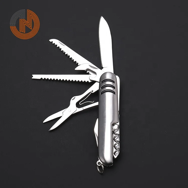 Многофункциональные карманные ножи из нержавеющей стали, Многофункциональный армейский складной инструмент для выживания и кемпинга на природе, нож