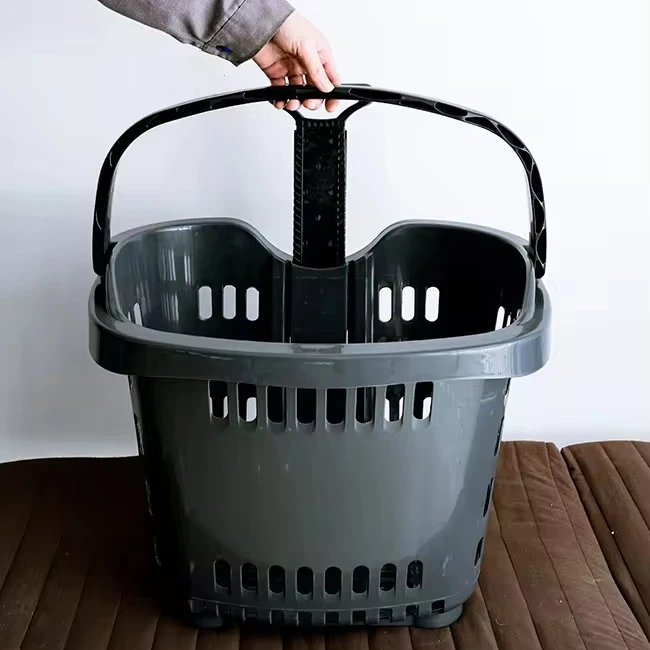 FACTORY DIRECT SUPERMARKET HAND BASKET 50L APPLE-SHAPED HAND BASKET FOR SUPERMARKETS OR STORES