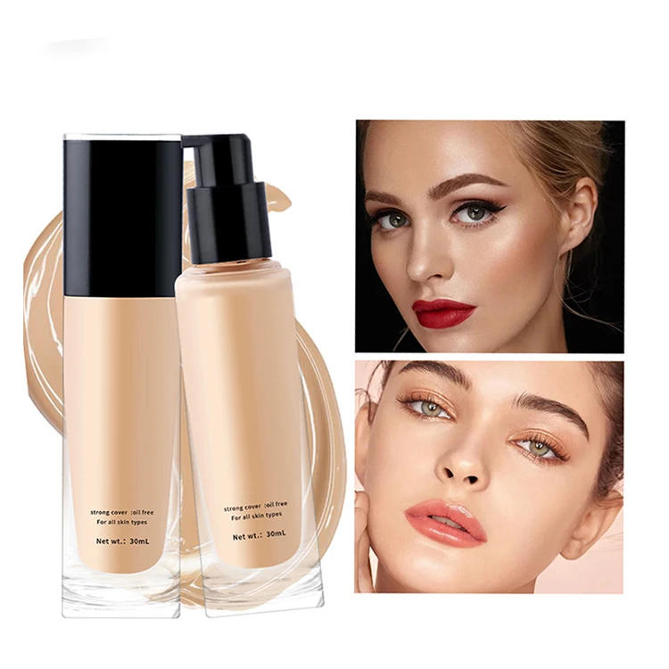 Cosmetics Foundation Full Coverage Private Label Waterproof Liquid Concealer Makeup