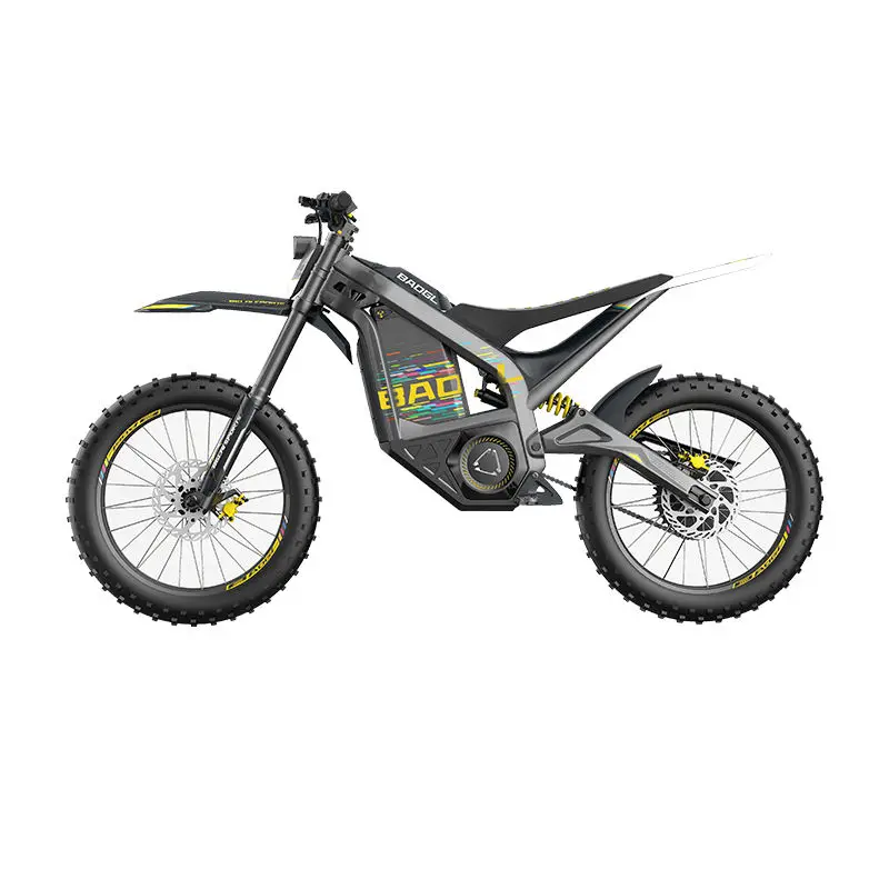 Say Yeah Electric Motocross Bicicleta Electrica High Power 72V3000W Mid Drive Hybrid Bike