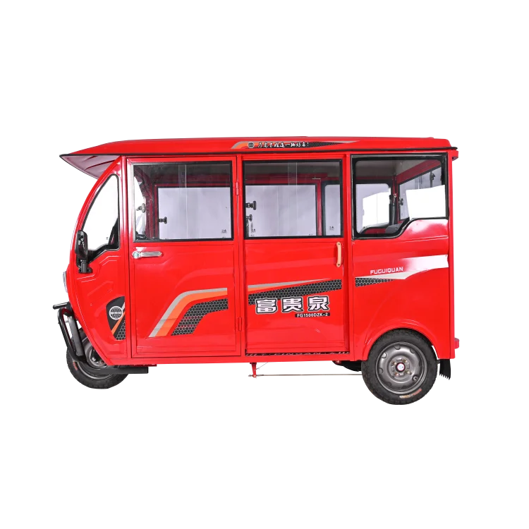 Full Cover Enclosed Adult with Cheap Price Tuktuk Taxi Big Power Passenger tricycle 3 Wheel Electric Tricycle for Wholesale