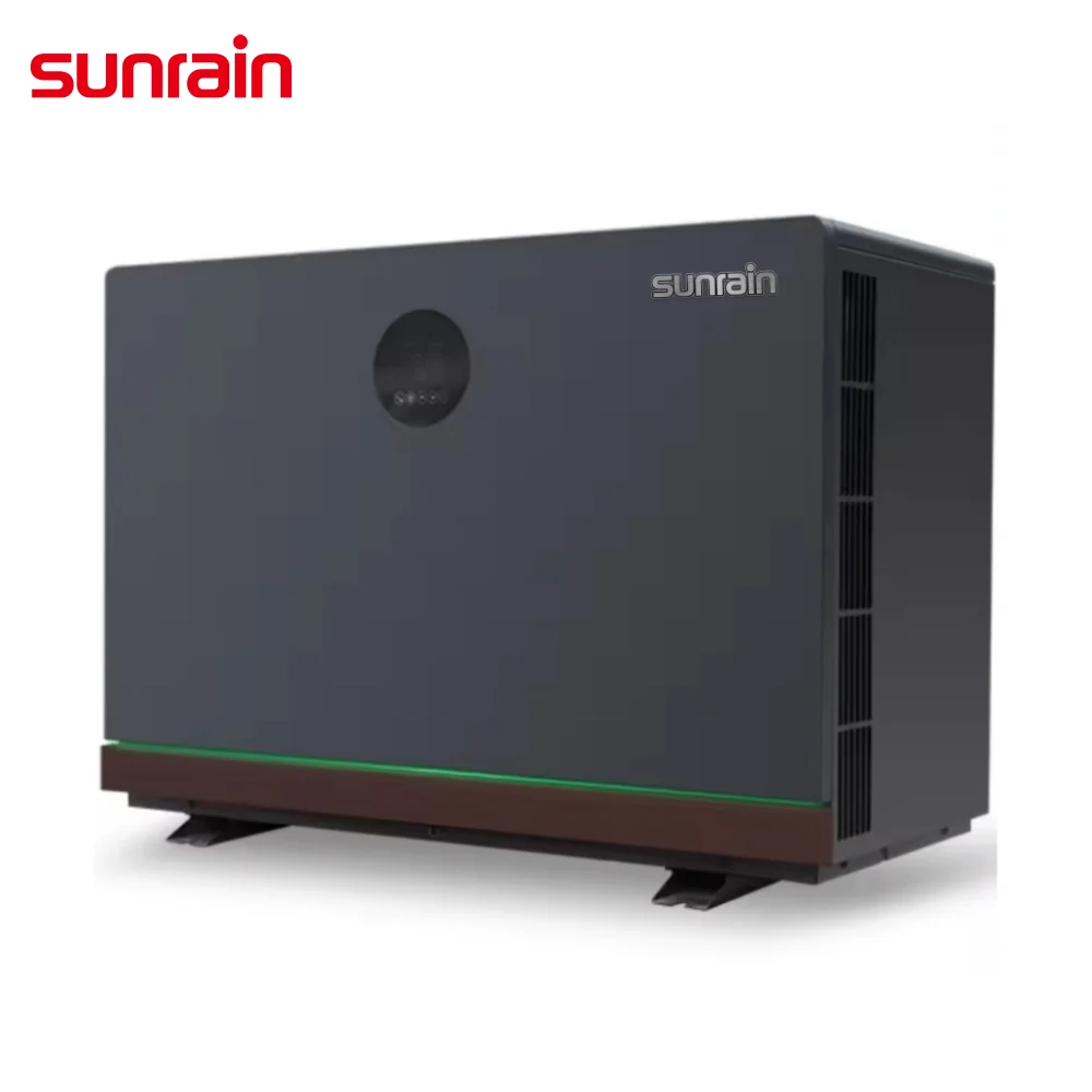 Europe Popular R32 WiFi DC Inverter Metal Casing Swimming Pool Heat Pump Water Heater SPA Pool Heater 7 10 13 17KW