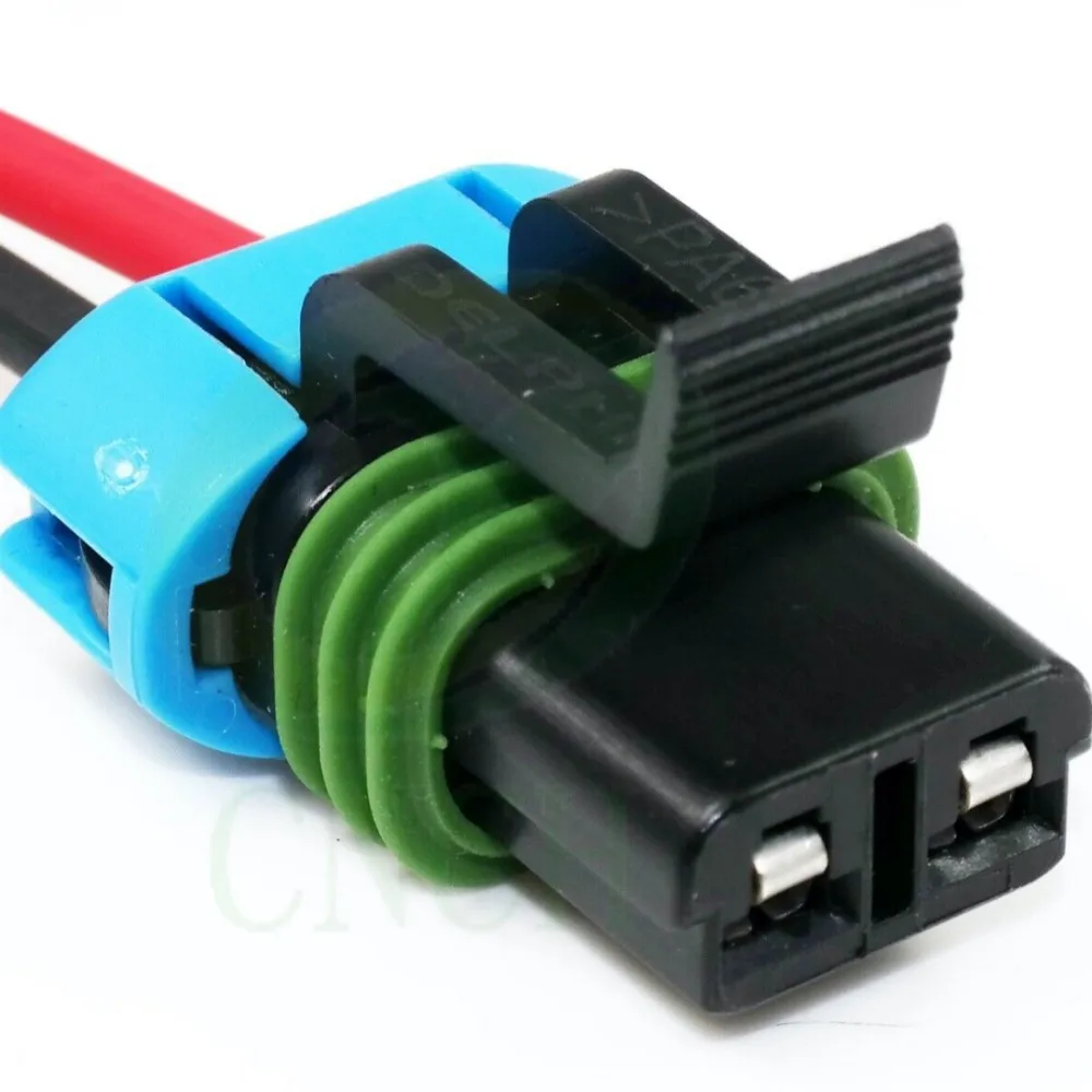 Assembled 15300027 2 Way Metri-Pack 280 Sealed Connector Female and Male 16 GA Pigtail