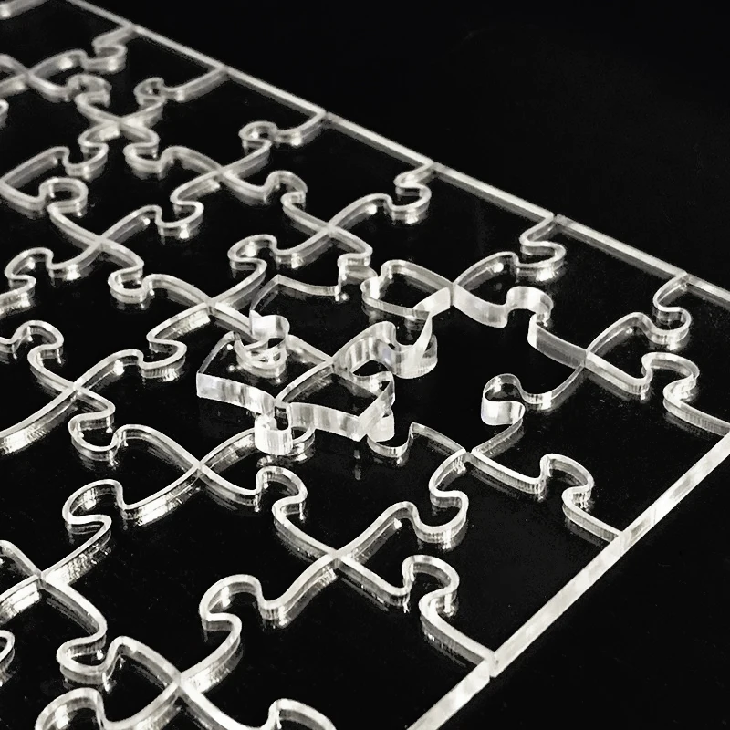 Лидер продаж на Amazon, пазлы из акрила с УФ-печатью на заказ, 1000 шт., обучающая игрушка, дьявол, вызов