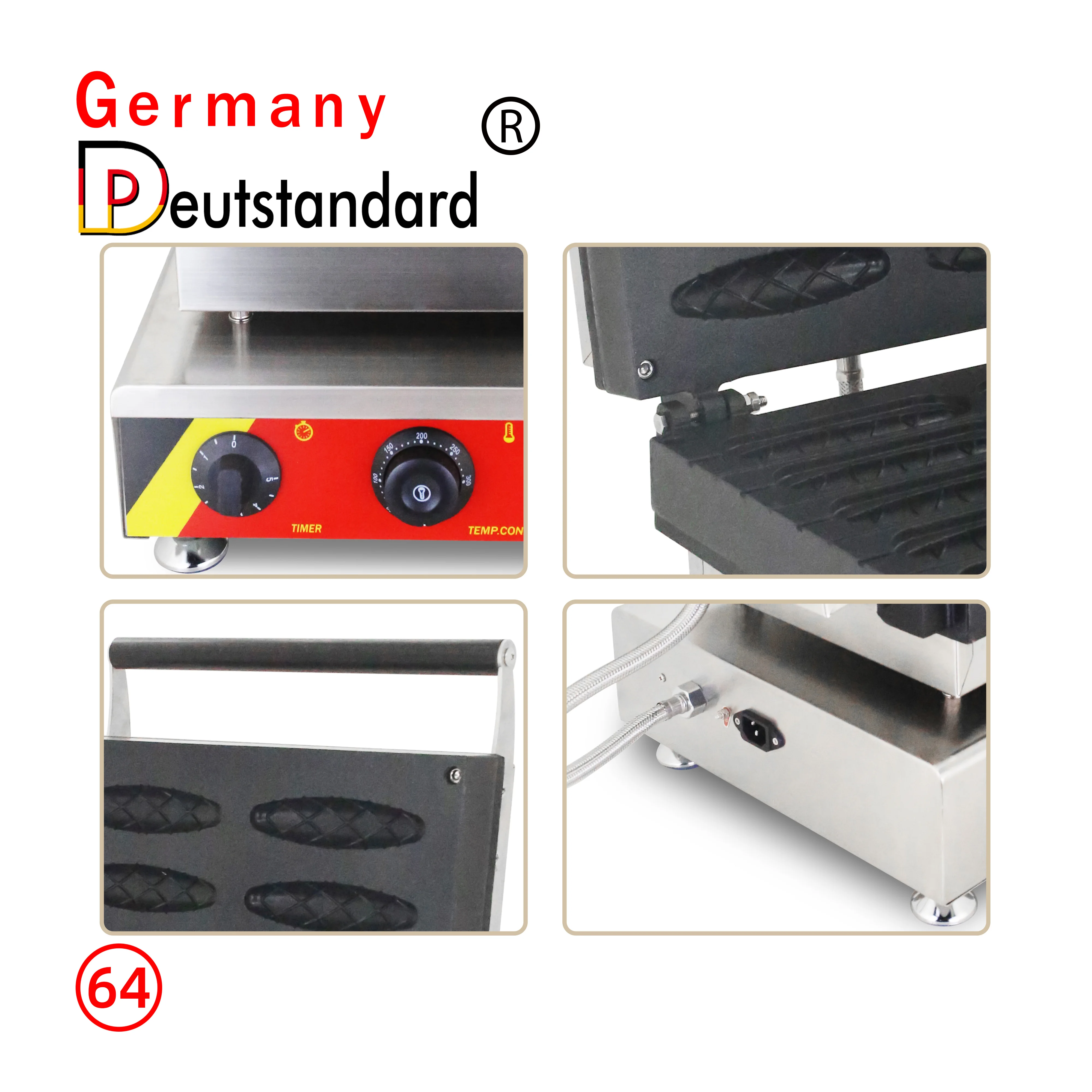 Hot sale other snack machine hot dog waffle maker with CE