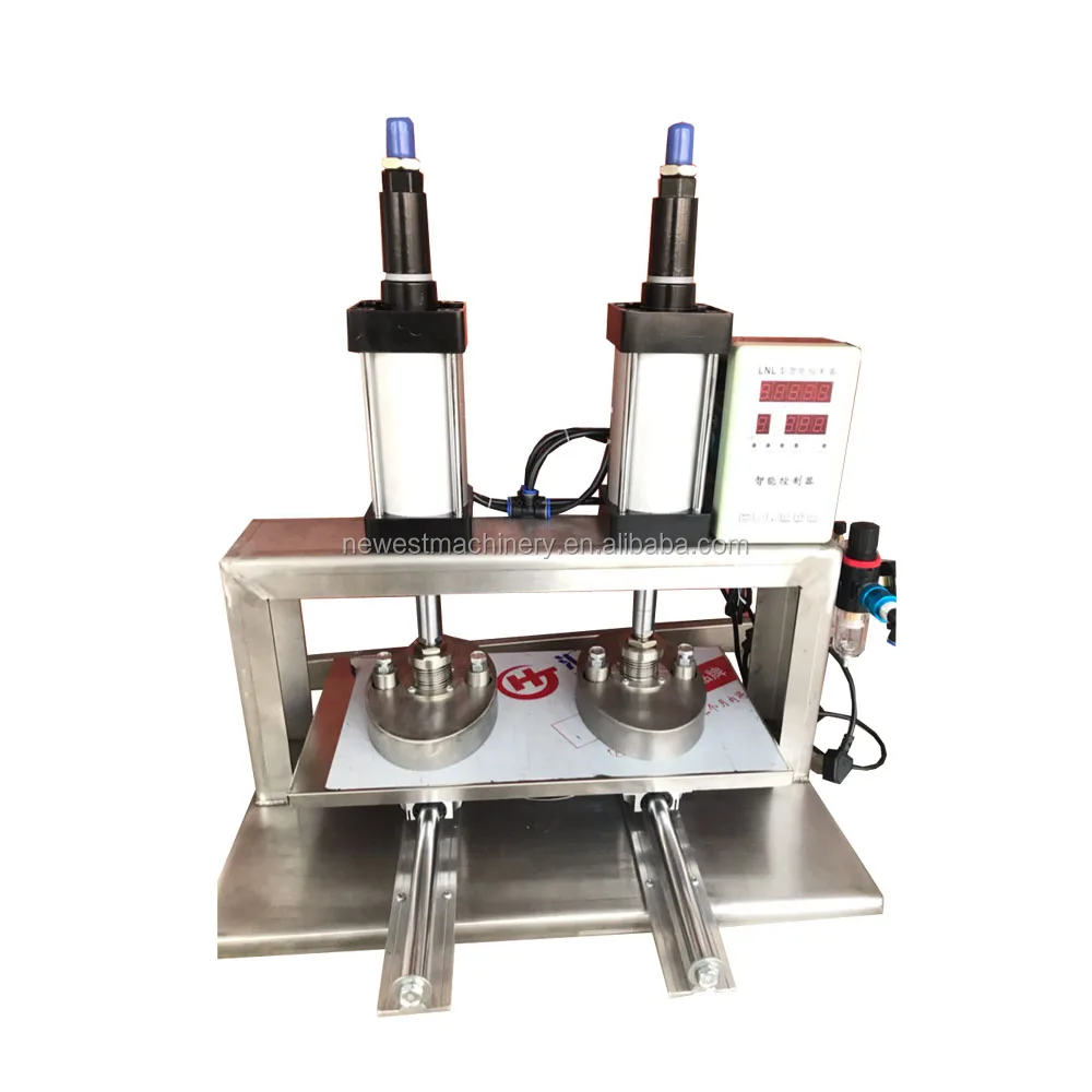 work with air compressor automatic dough press machine,30cm dough press manual
