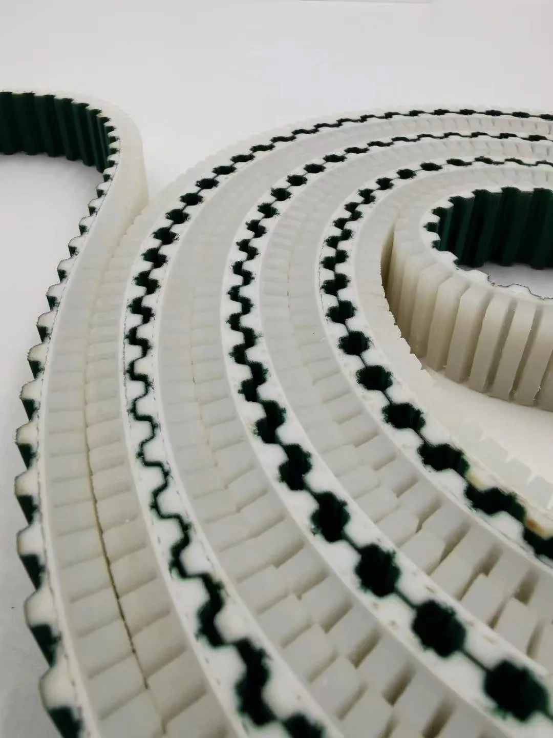 Automation Sausage Binding Machine Conveyor Belt with green cloth paz