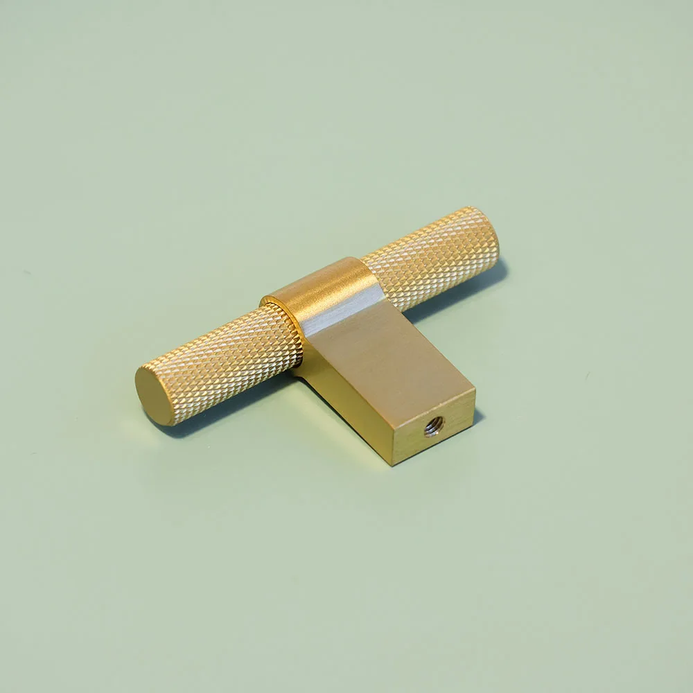 Твердые латунные накатные ручки для выдвижных