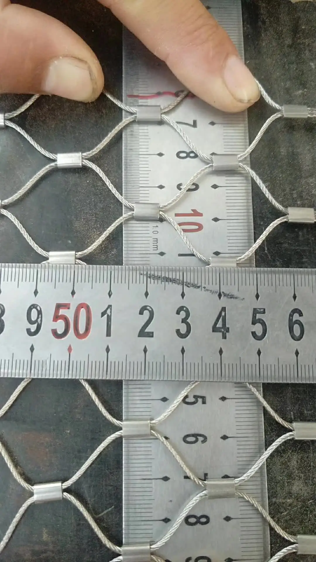 Прочная 7x7 сетка из нержавеющей стали 304 316 для зеленой