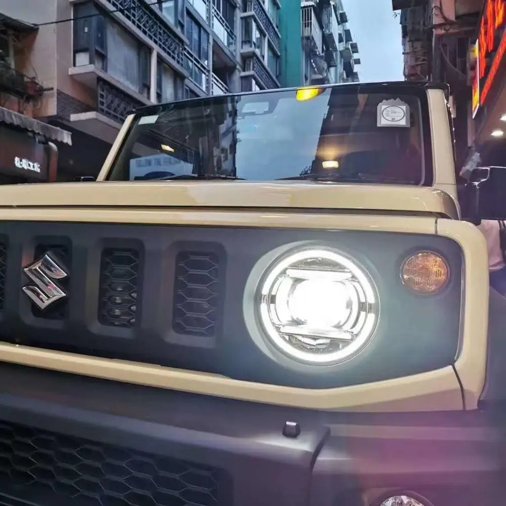 Светодиодная передняя фара Рабочий угол поворота сигнальная лампа для Suzuki Jimny jb74 jb64 2018 2019 2020