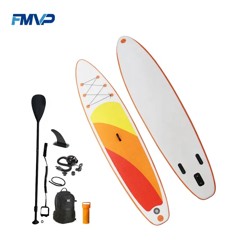 
high quality inflatable Stand Up Paddle Board surfboard bamboo sup 