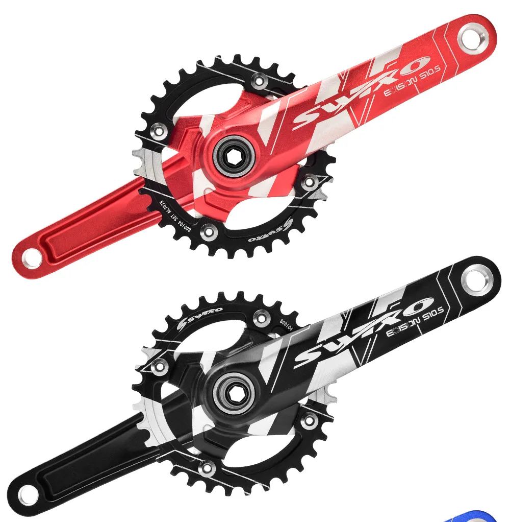 Bicycle accessories Crank MTB Bike chaining 170mm Aluminum Crankset with Bottom Bracket