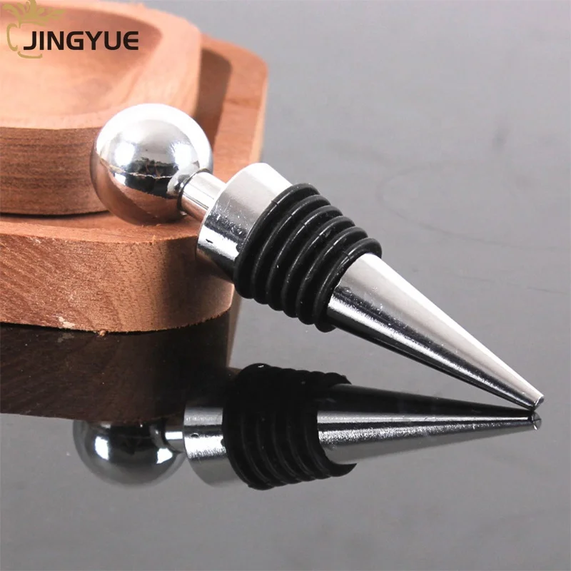 Wholesale Personalized Manufacturer Low Price Stainless Steel Wine Bottle Stopper for Home Hotel Bar Party